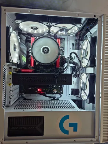 Pc Gamer Com RX 580 32gb de RAM (PRONTO PRA USO)