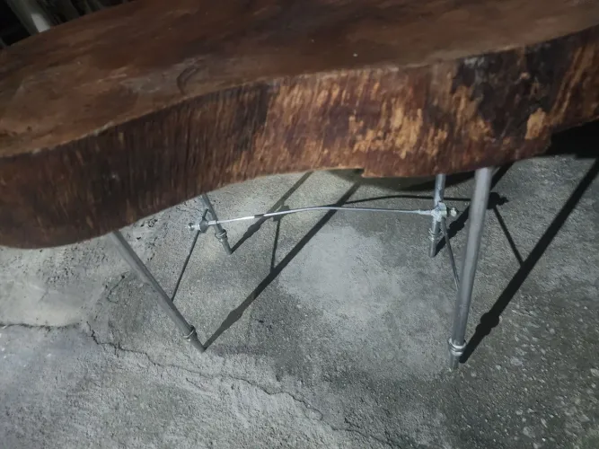 Mesa jaqueira pés para antiga