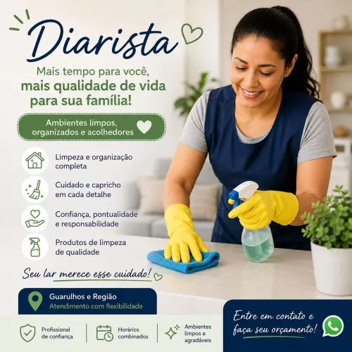 Seu Lar Limpo, Organizado e Bem Cuidado