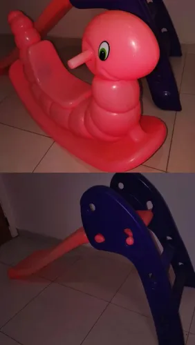 Escorregar e gangorra 