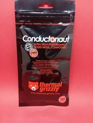 Pasta térmica metal líquido Thermal grizzly conductonaut