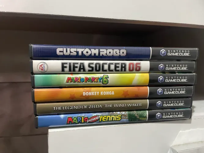 Jogos originais Nintendo GameCube