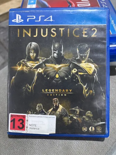 Jogo mídia física Ps4 Injustice 2 Legendary Edition