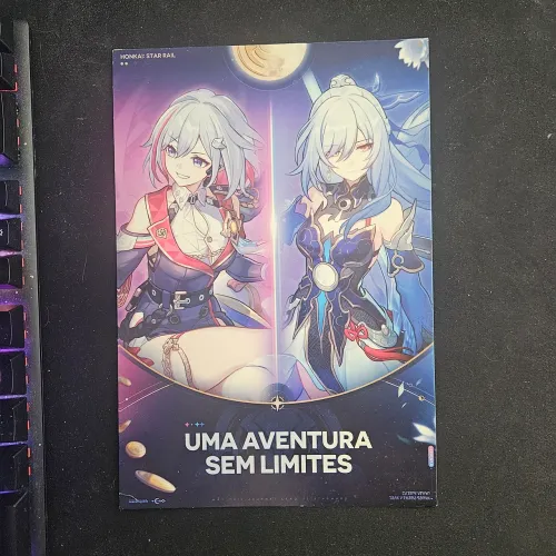 Mini poster Honkai: Star Rail exclusivo BGS 2024