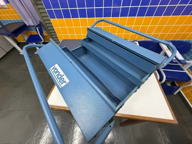 Caixa Ferramentas com 5 Gavetas Metálica Vonder