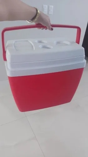 Cooler térmico 34 litros ? conserva por horas