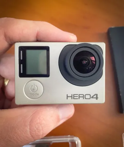 GoPro Hero 4 Silver - Excelente estado | Completa e funcionando perfeitamente