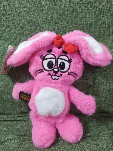 PELÚCIA OFICIAL DALILA COELHA ROSA - TURMA DA MÔNICA
