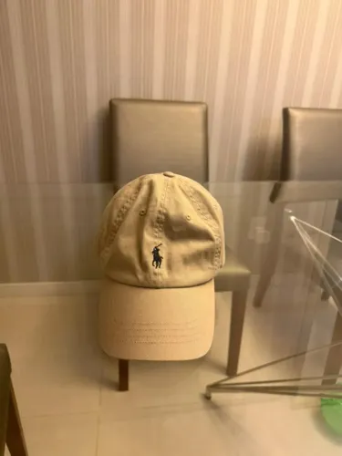 Boné Polo Ralph Lauren, Bege, Nunca usado. Original com NF