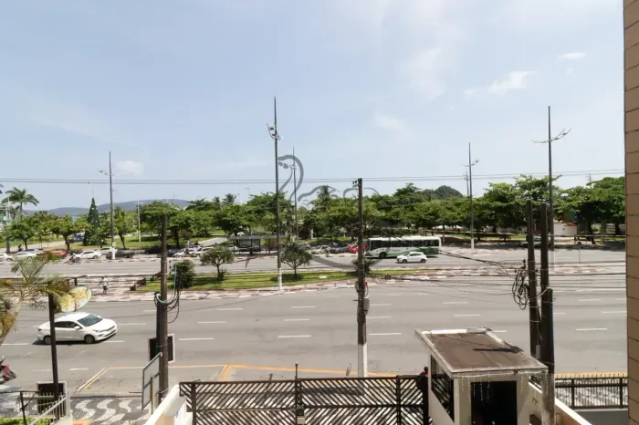 Apartamento 2 quartos com vista para o mar no José Menino, Santos