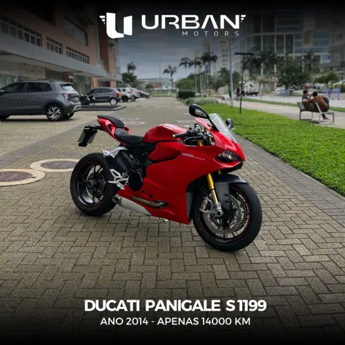 Ducati Panigale S 1199 - Baixo km - Impecável