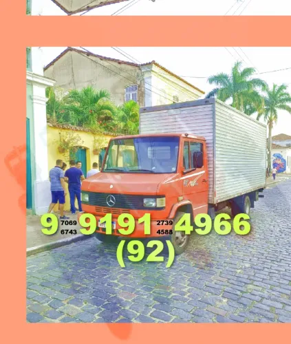 FRETE BAU EM CIDADE NOVA-NOVA CIDADE-ALVORADA-ADRIANOPOLIS-CENTRO-ALEIXO-SAO JORGE-TARUMA