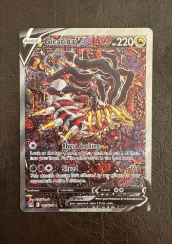 Carta Pokémon Giratina V INGLÊS NM (ENCOMENDA)
