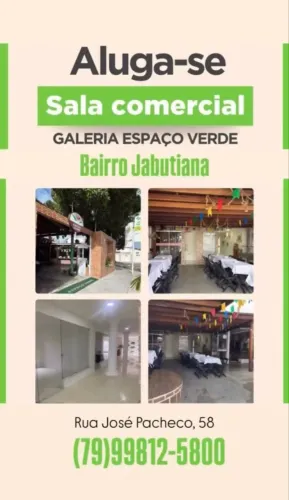 Salas comerciais em galeria