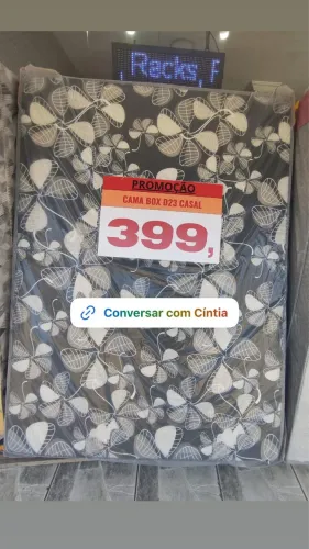 Cama Box D23 Casal 