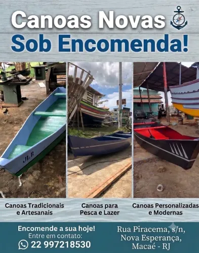Fabricacao de canoas