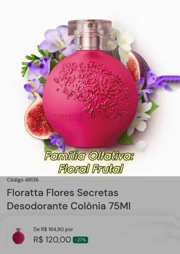 O Boticário Floratta (Original) escolha sua fragrância