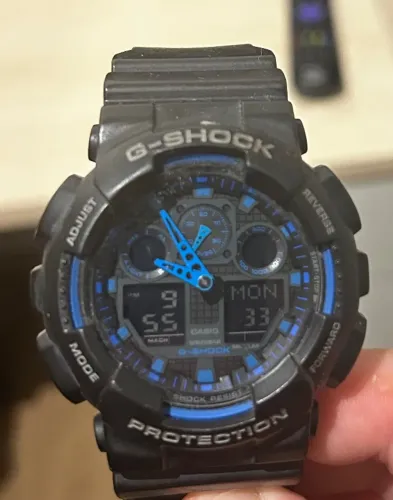Relógio G-SHOCK Original Preto e Azul
