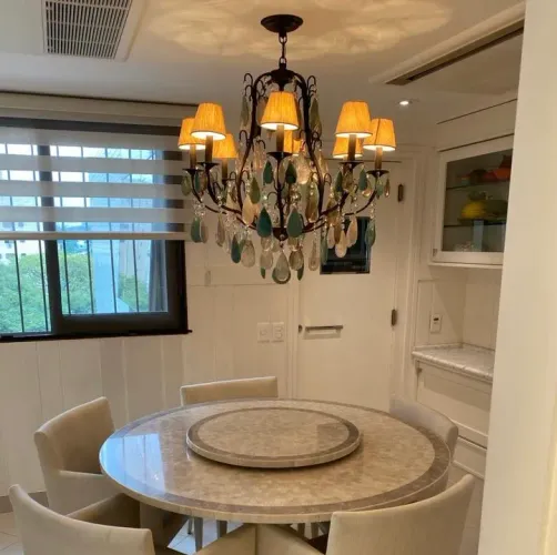 Lustre Cristal de Rocha
