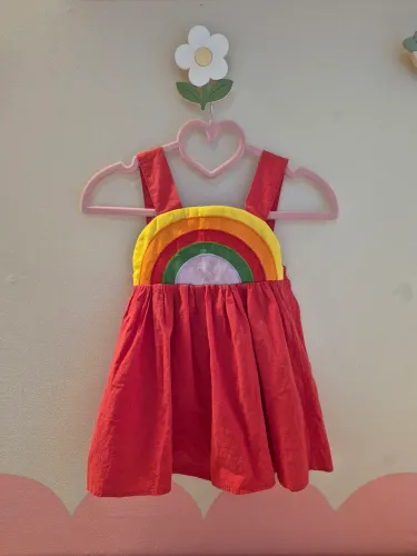 Vestido bebê menina 9 a 12 meses