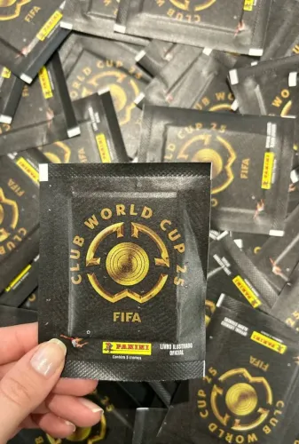 Pacotinhos das Figurinhas Copa do Mundo de Clubes Fifa 2025