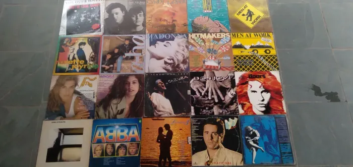 Lote de discos variados