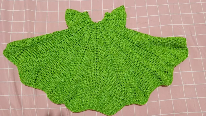 Vestido de crochê