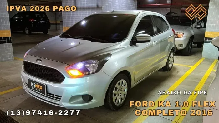 Ford KA 1.0 Se/se Plus Tivct Flex 5P 2016