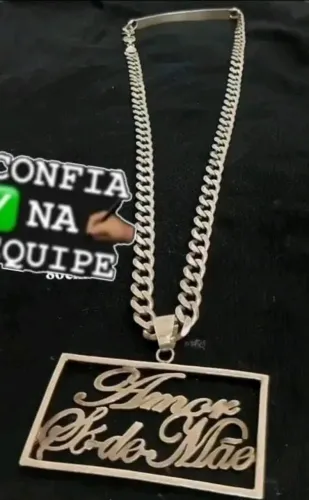 Cordão top de linha 80cm pichentão para quem gosta de coisa boaa prata ?