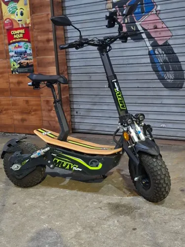 Patinete Scooter eletrica muv flow 1000w baterias novas de litio