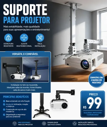 Suporte para Projetor
