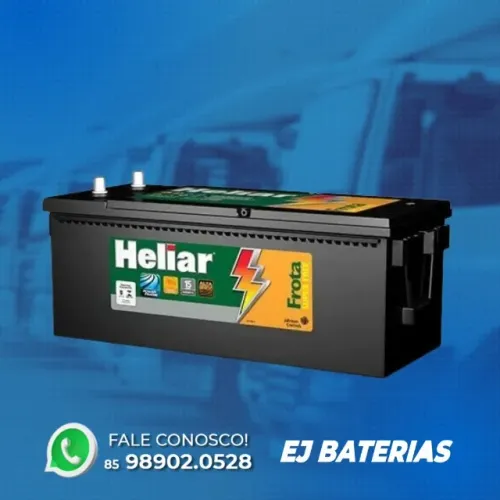 Bateria 150 amperes heliar de ônibus
