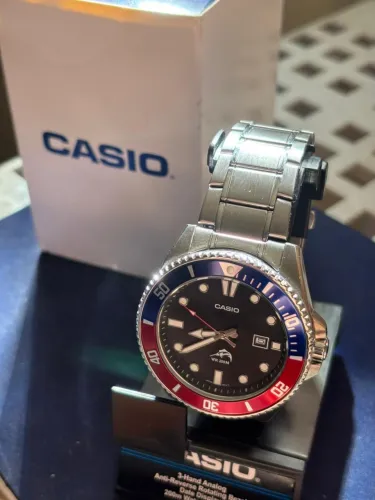 Relógio Casio MDV 106 Duro Pepsi Novo