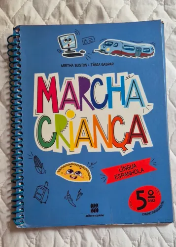 Livro Marcha Criança 5 - Espanhol - 3° Edição