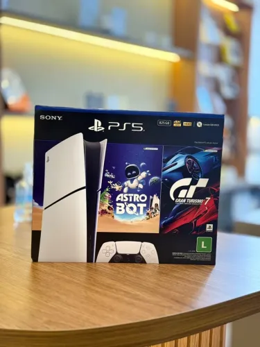 PLAYSTATION 5 SLIM DIGITAL NOVO/ LOJA FÍSICA