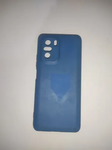 Capa azul celular poco xiaomi