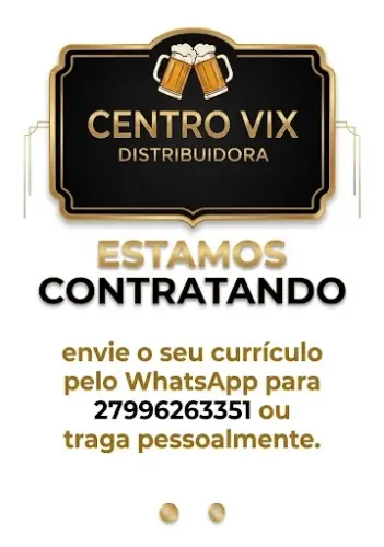 Vaga em Distribuidora de Bebidas