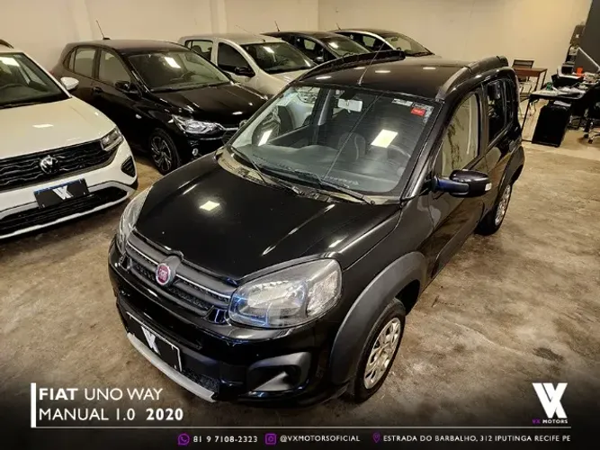Fiat Uno WAY 1.0 Flex 6V 5P 2020