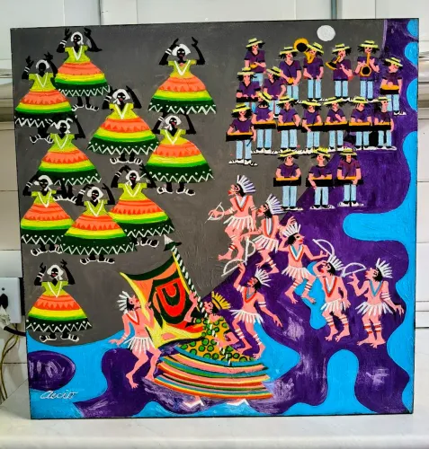 Aécio tema porta bandeira e mestre sala carnaval