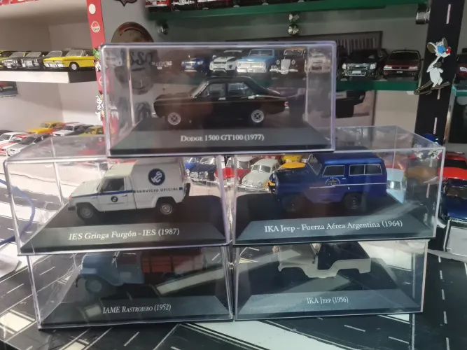 (PREÇO DE CADA) Miniaturas escala 1/43 da coleção Argentina.
