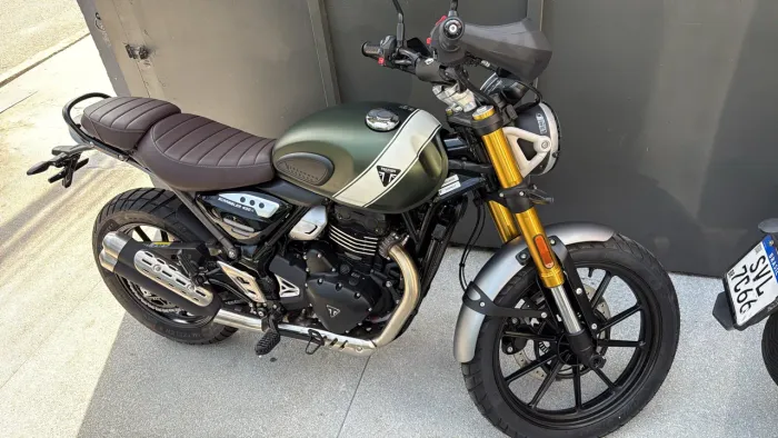Triumph Scrambler 400 X / 1700km impecável