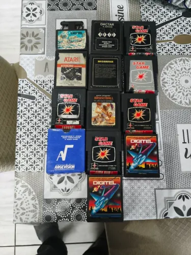 Fitas padrão Atari