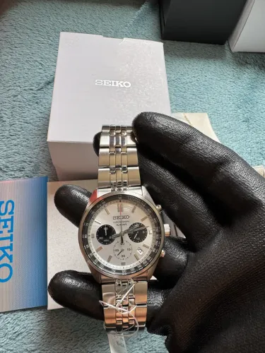 Relógio Seiko Crono Panda Novo.