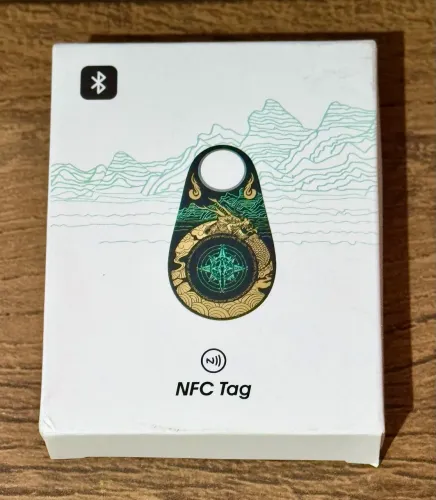 Amiibolink NFC Bluetooth Novo Zelda Verde com preto