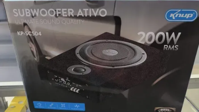 Subwoofer 200w RMS novos///