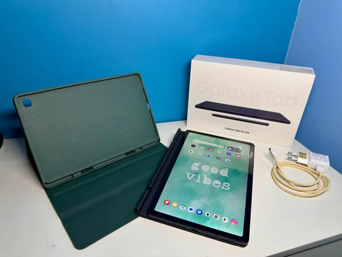 Samsung Galaxy Tab S6 Lite - Completo! TODO ORIGINAL