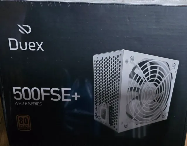 Fonte 500W 80Plus Duex White (Nova)