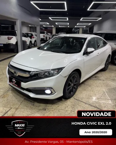 Honda Civic Sedan EXL 2.0 Flex 16V Aut.4p 2020