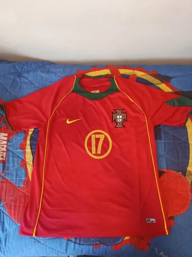 Camisa Portugal Nike Vermelha - Nº 17 - Cristiano Ronaldo