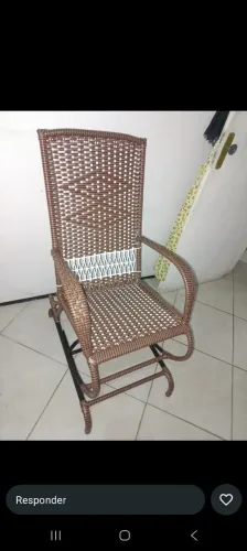 CADEIRAS DE ALUMÍNIO FEITA EM MATERIAL DE FIBRA SINTÉTICA!!